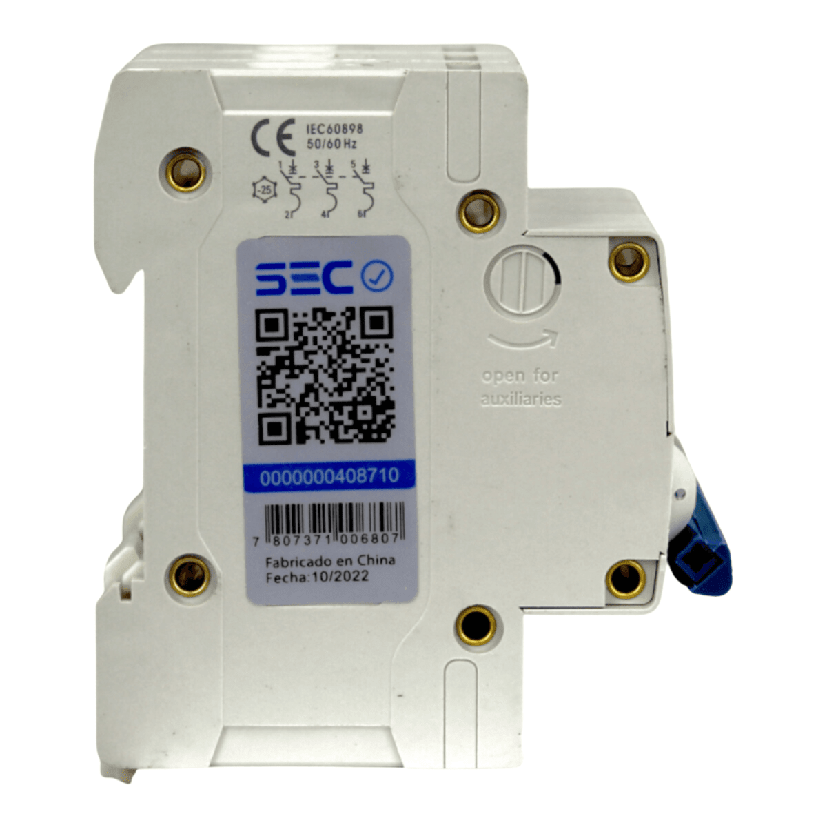 Int. Automatico Lexo 3x10A 6KA Curva C3