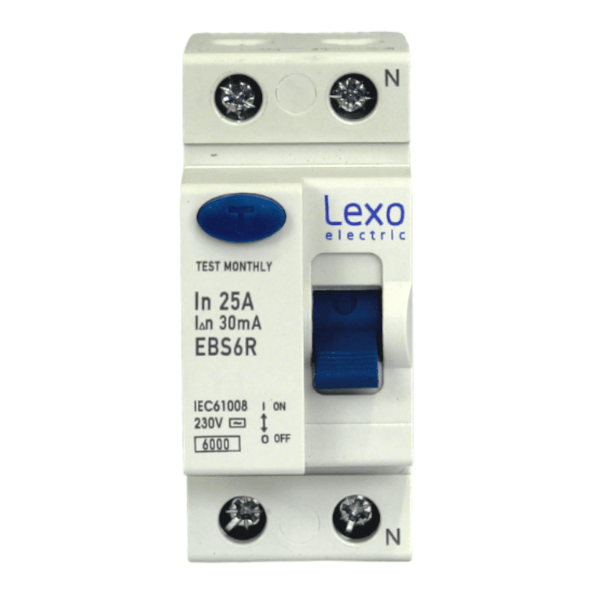 Int. Diferencial Lexo 2x25A 30mA Clase AC2