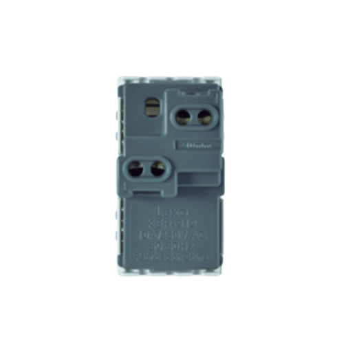 Modulo Interruptor 9/12 10A 250V Blanco - Lexo3