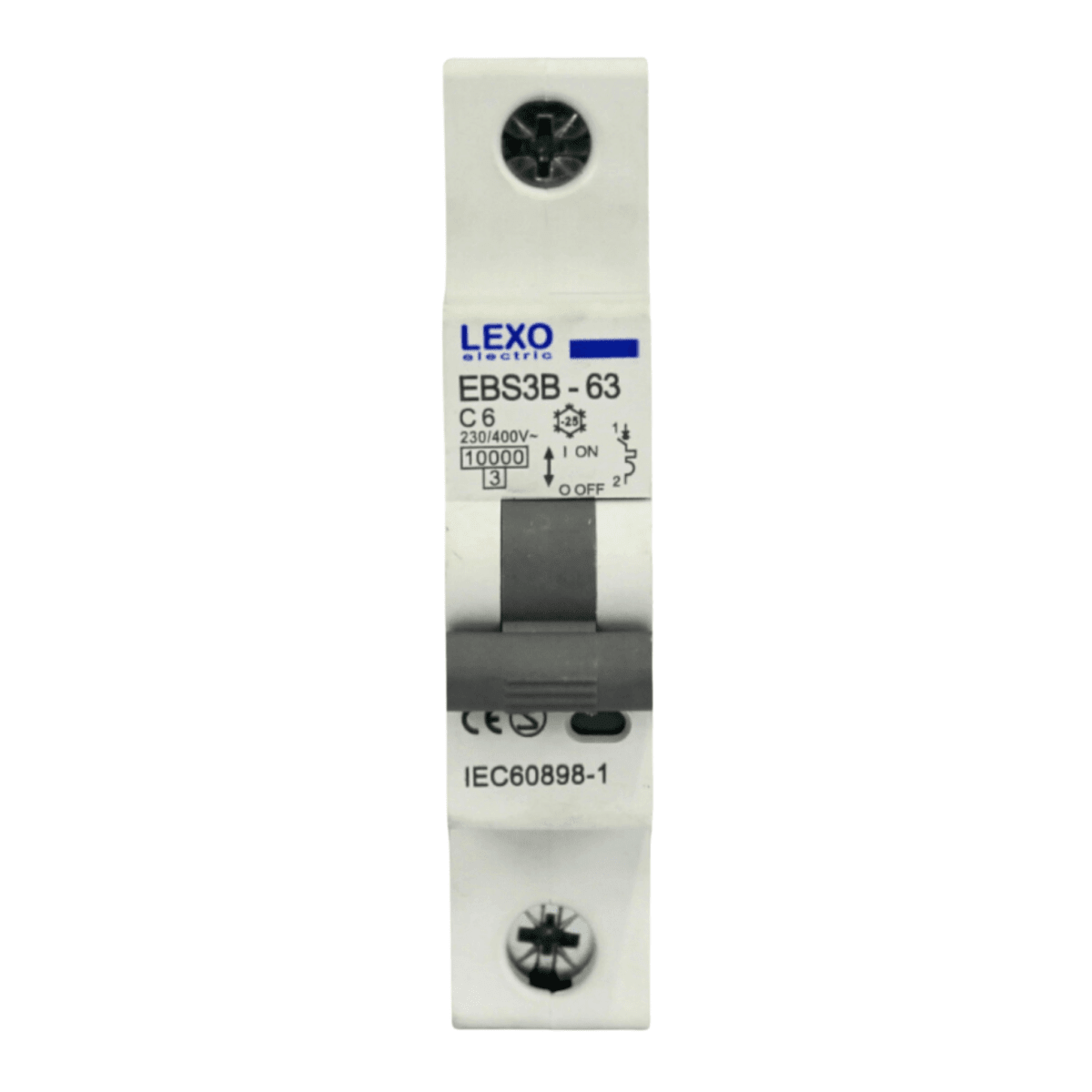 Int. Automatico Lexo 1x6A 10KA Curva C - Vista 2