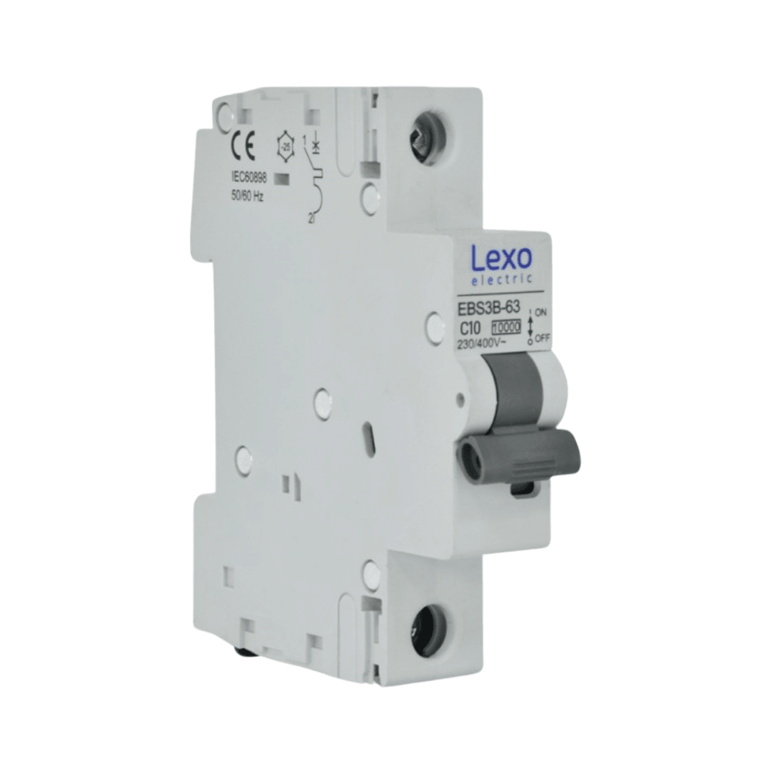 Int. Automatico Lexo 1x10A 10KA Curva C 0