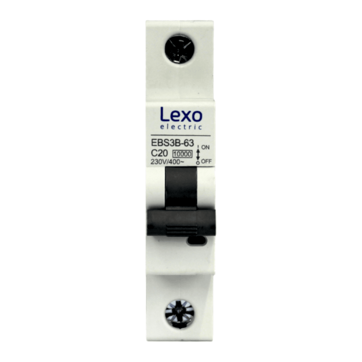 Int. Automatico Lexo 1x20A 10KA Curva C - Vista 2