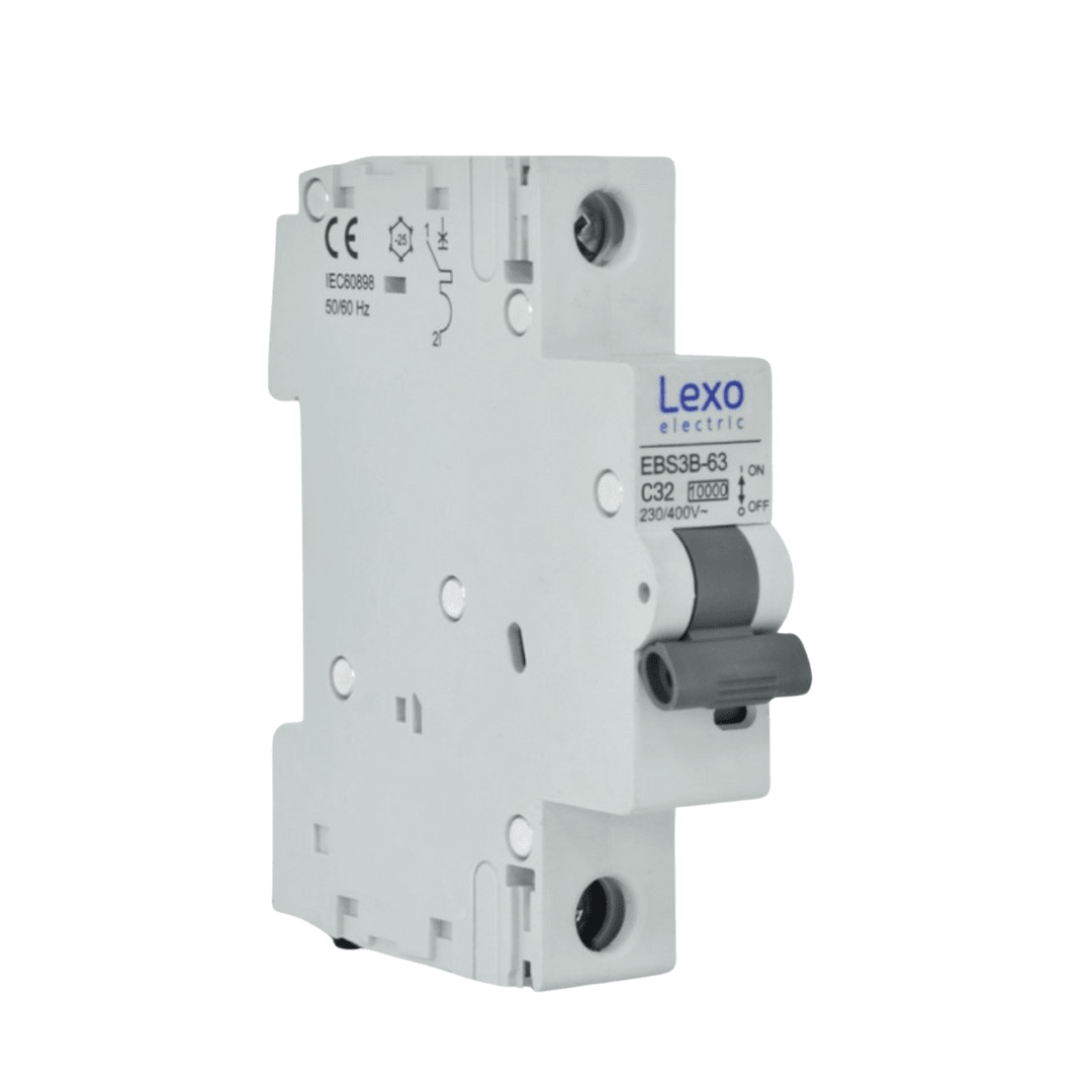 Int. Automatico Lexo 1x32A 10KA Curva C 0