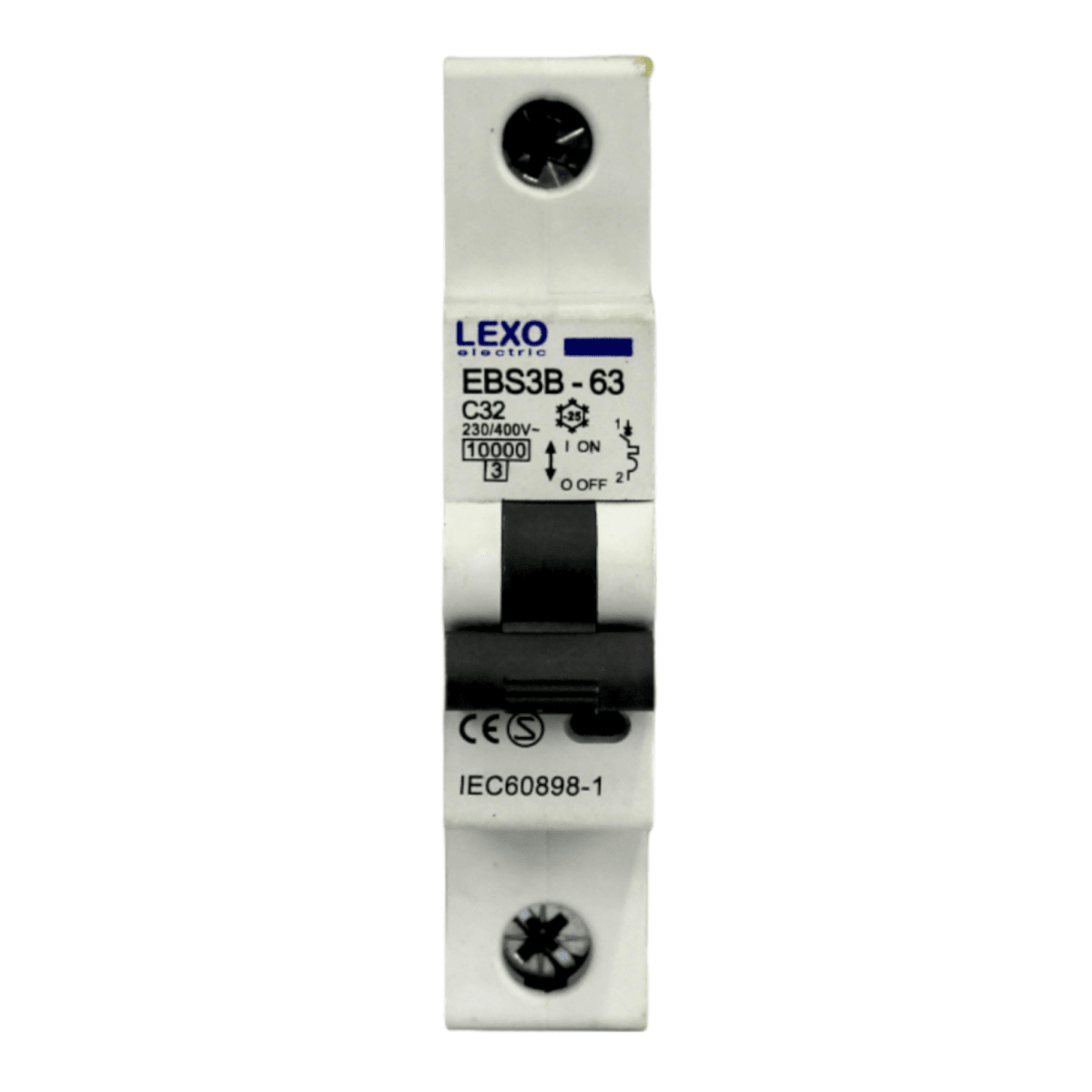 Int. Automatico Lexo 1x32A 10KA Curva C - Vista 2