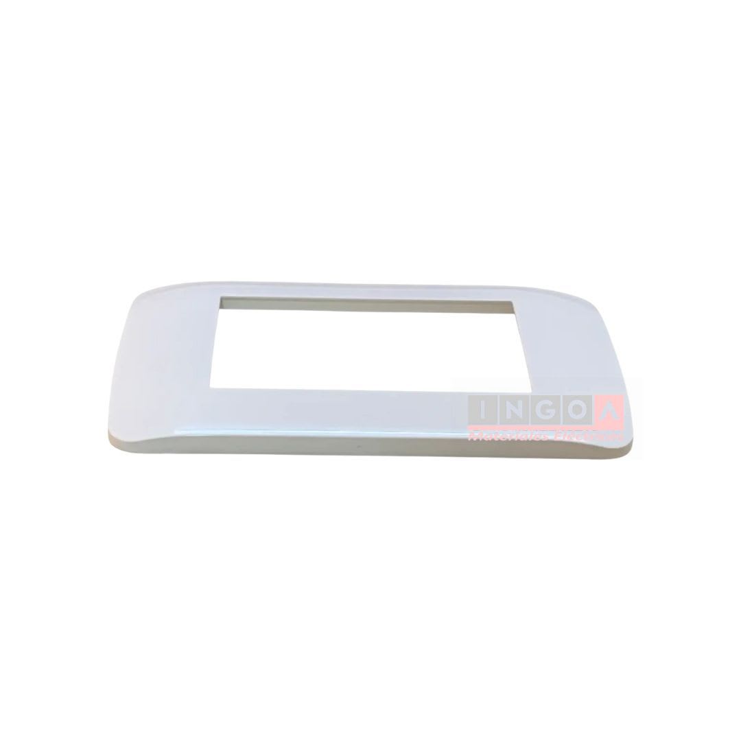 Placa Tapa 3 Modulos Color Blanco - Lexo2