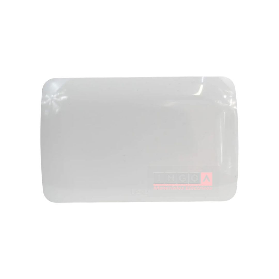 Placa Tapa Ciega Sin Soporte Color Blanco - Lexo2