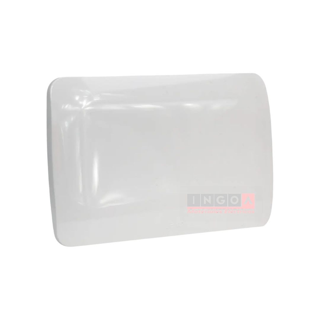 Placa Tapa Ciega Sin Soporte Color Blanco - Lexo3