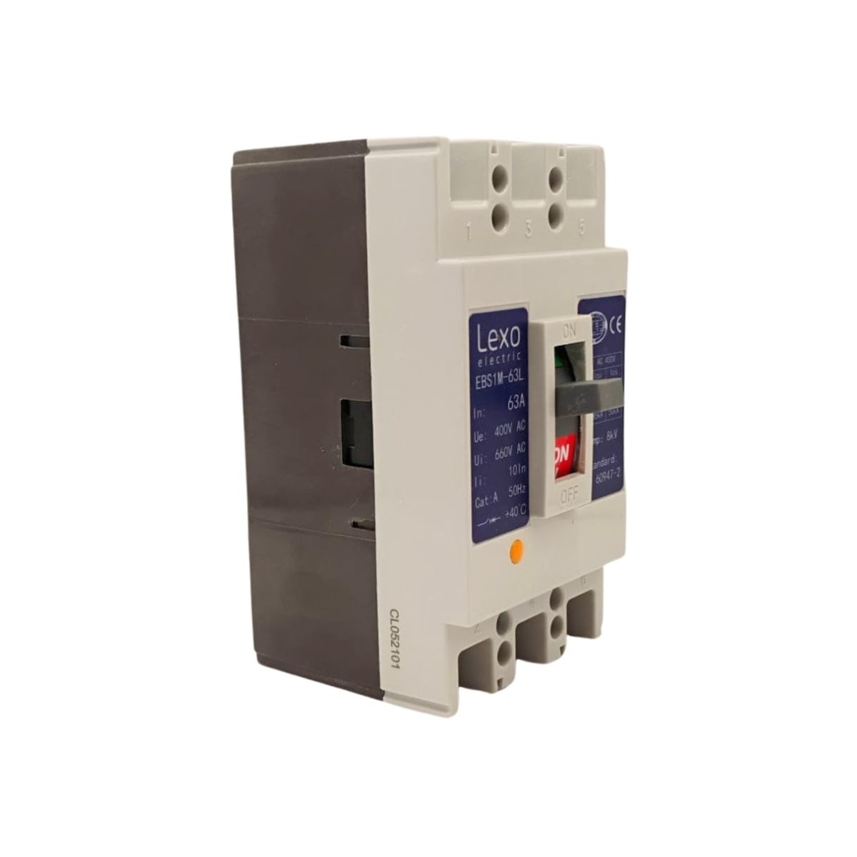 Interruptor Automatico Caja Moldeada 3x63A 25KA Lexo - Imagen Principal