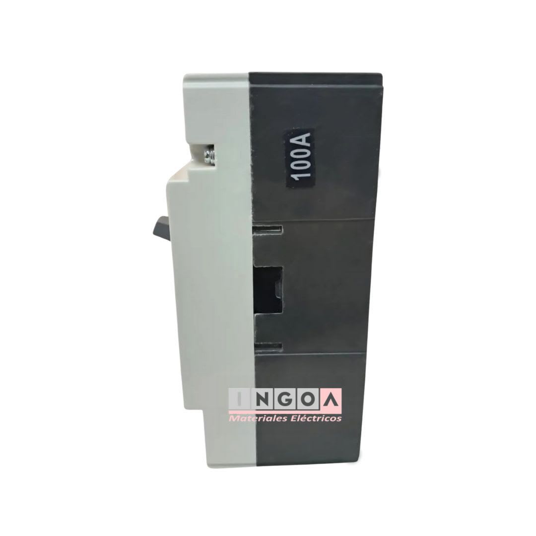 Interruptor Automatico Caja Moldeada 3x100A 35KA Lexo - Vista 3