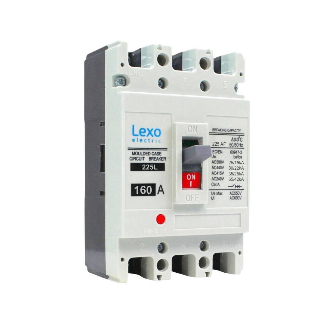 Interruptor Automatico Caja Moldeada 3x160A 35KA Lexo - Imagen Principal