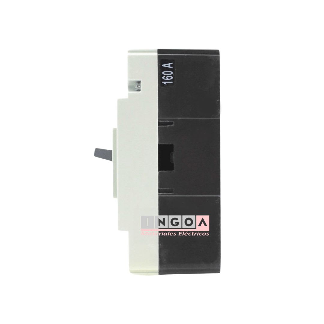 Interruptor Automatico Caja Moldeada 3x160A 35KA Lexo - Vista 3