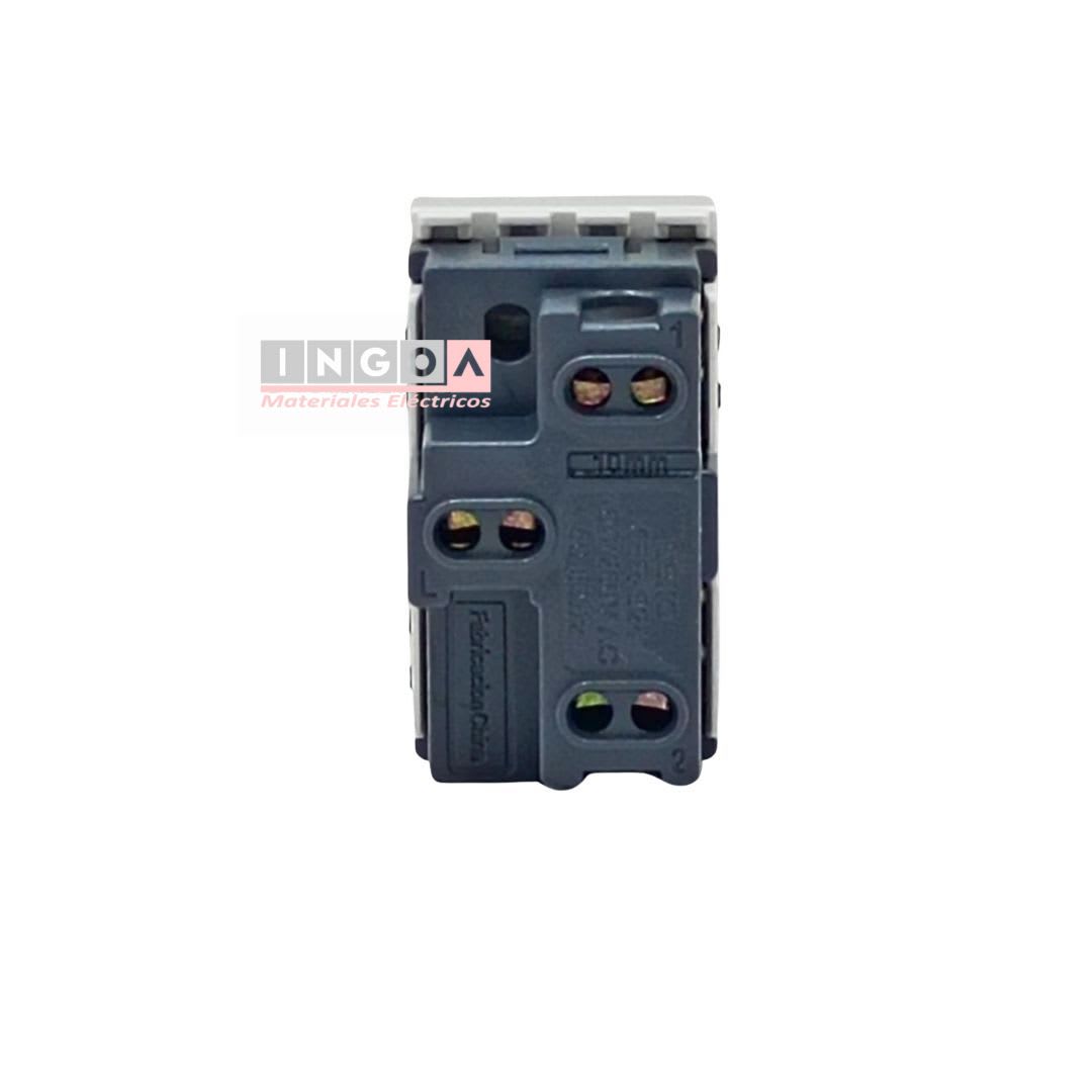 Modulo Interruptor 9/24 10A 250V Beige - Lexo6