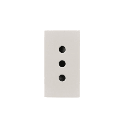 Modulo Enchufe 2P+T 10A 250V Beige - Lexo 0