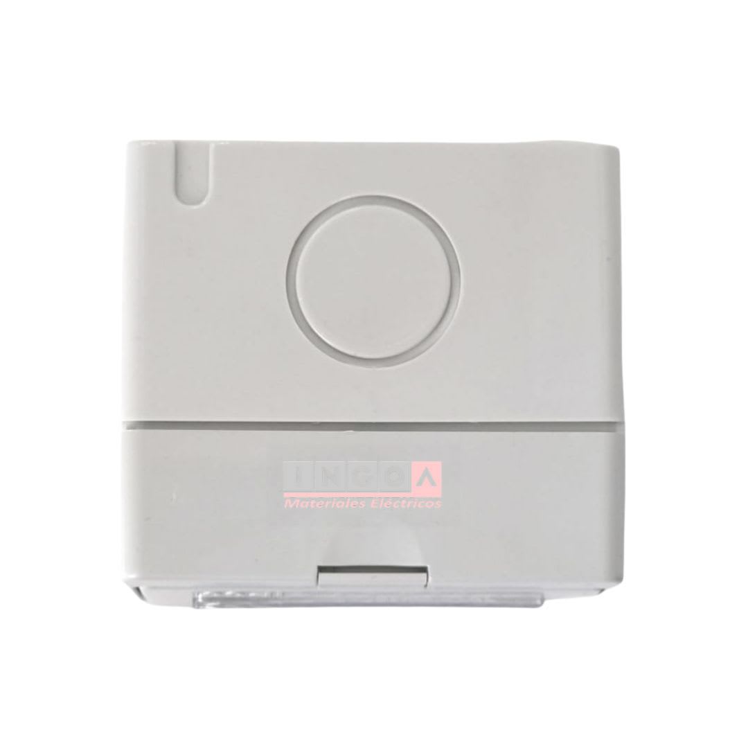 Caja Hidrobox Interperie con Interruptor Simple 9/12+Tomacorriente 10A 250V IP55 - Lexo5