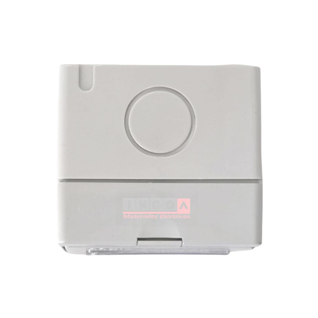 Caja Hidrobox Interperie con Tomacorriente Simple 10A 250V IP55 - Lexo5