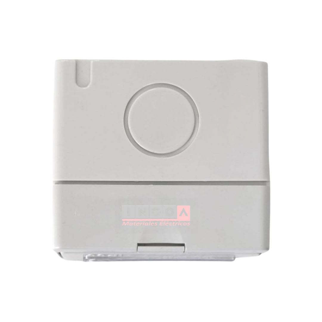 Caja Hidrobox Interperie con Tomacorriente Doble 10A 250V IP55 - Lexo5