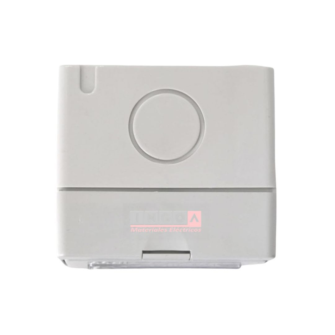 Caja Hidrobox Interperie con Tomacorriente Doble 10A +10/16A 250V IP55 - Lexo5