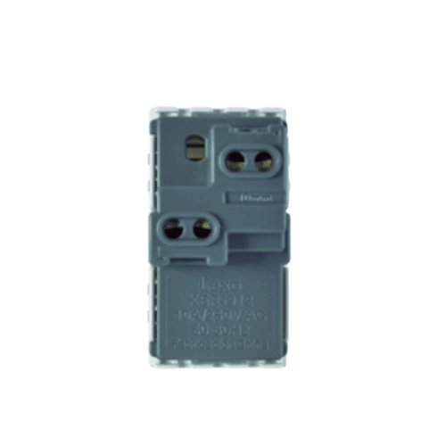 Modulo Interruptor 9/12 10A 250V Cafe - Lexo - Vista 3
