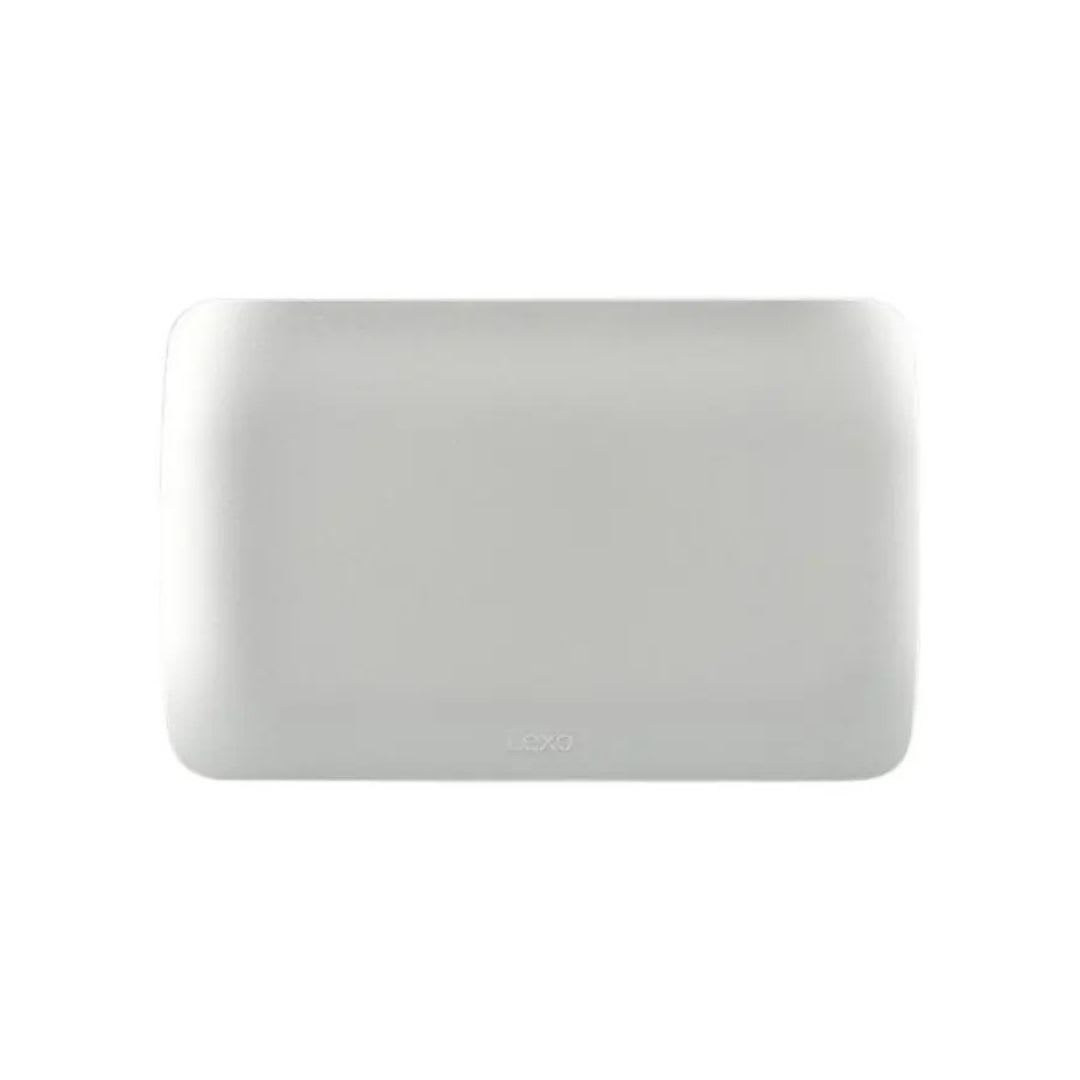 Placa Tapa Ciega Sin Soporte Color Plata - Lexo 0
