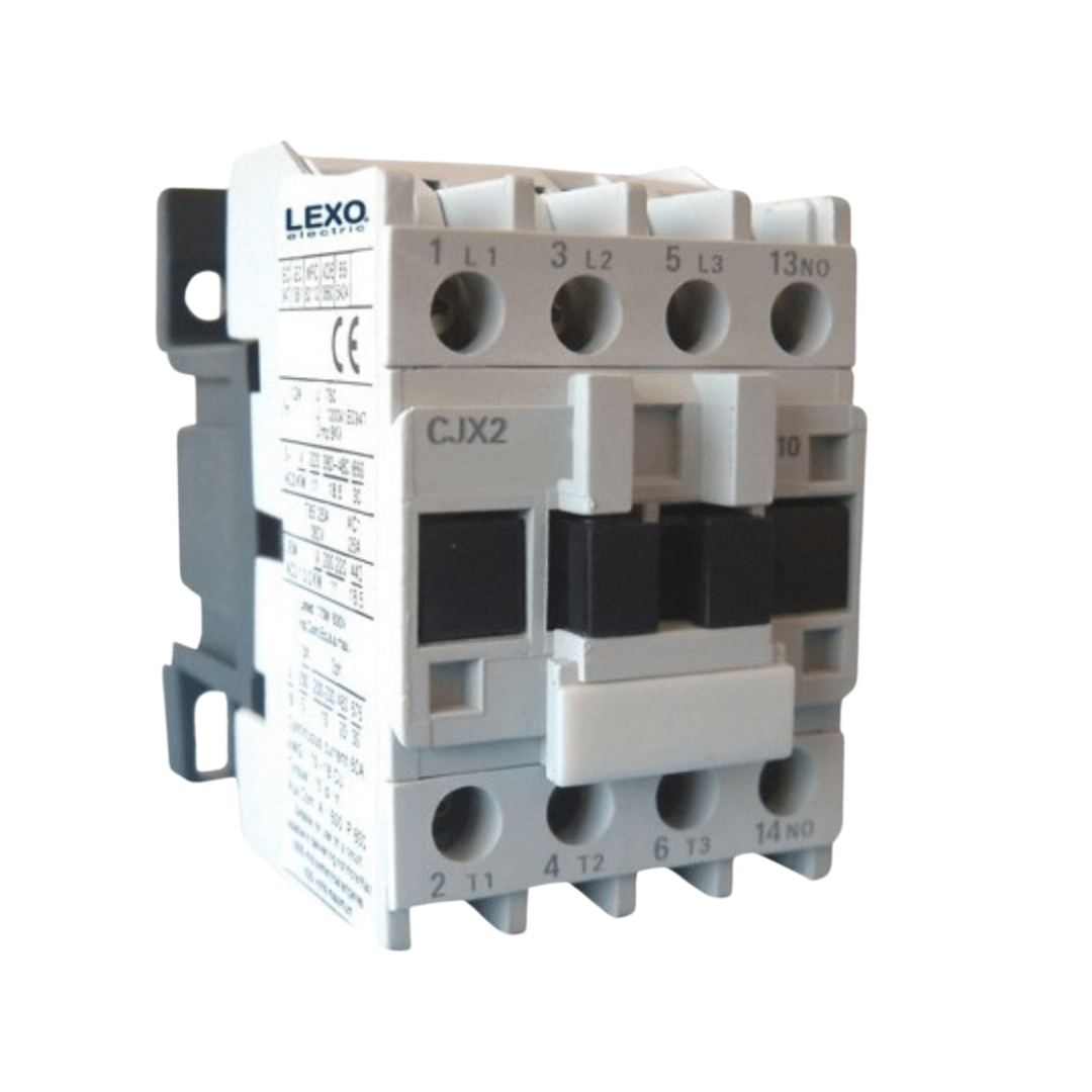 Contactor Trifasico 18A 1NO Bobina 220V Lexo - Imagen Principal