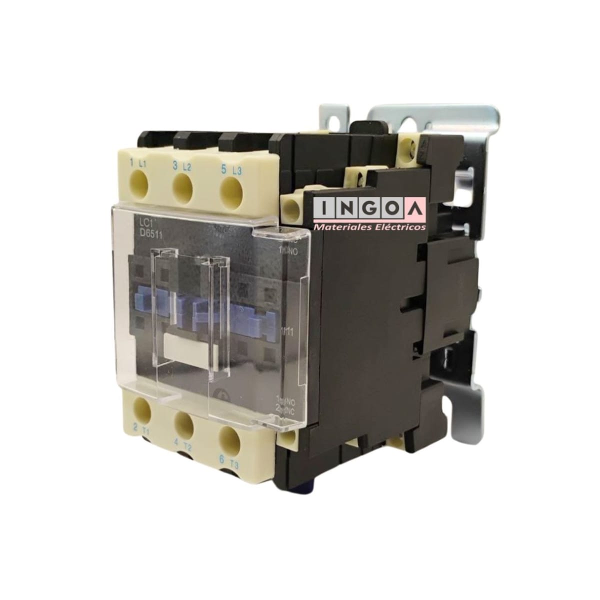 Contactor Trifasico 65A 1NO+1NC Bobina 220V Lexo - Vista 7