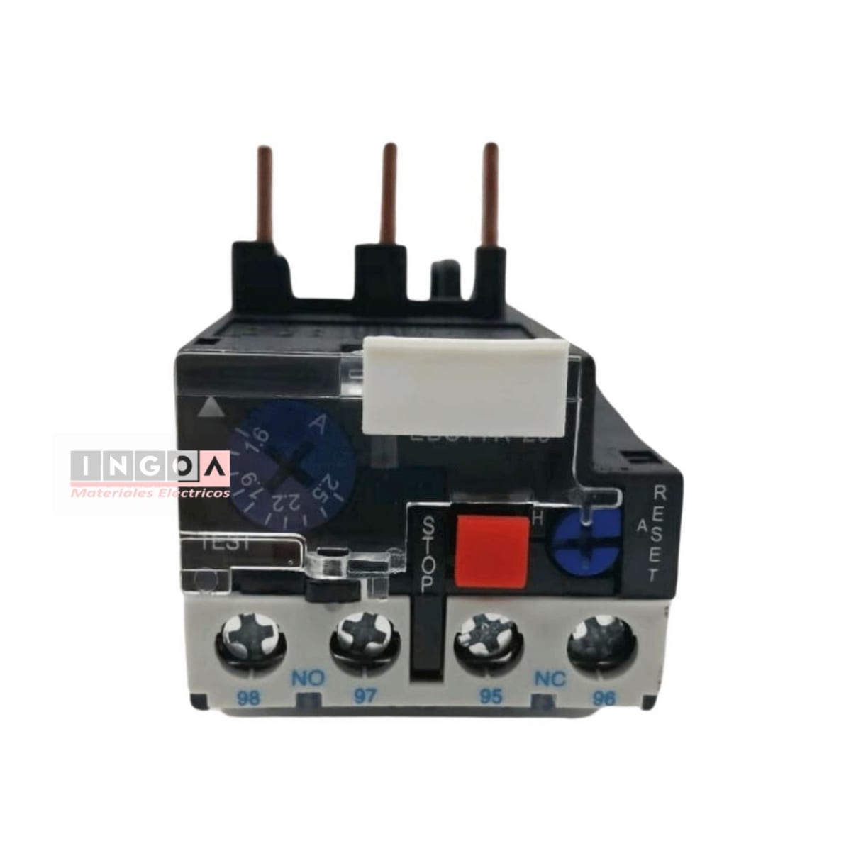 Rele Termico para Contactor 1.6 - 2.5A Lexo - Vista 2