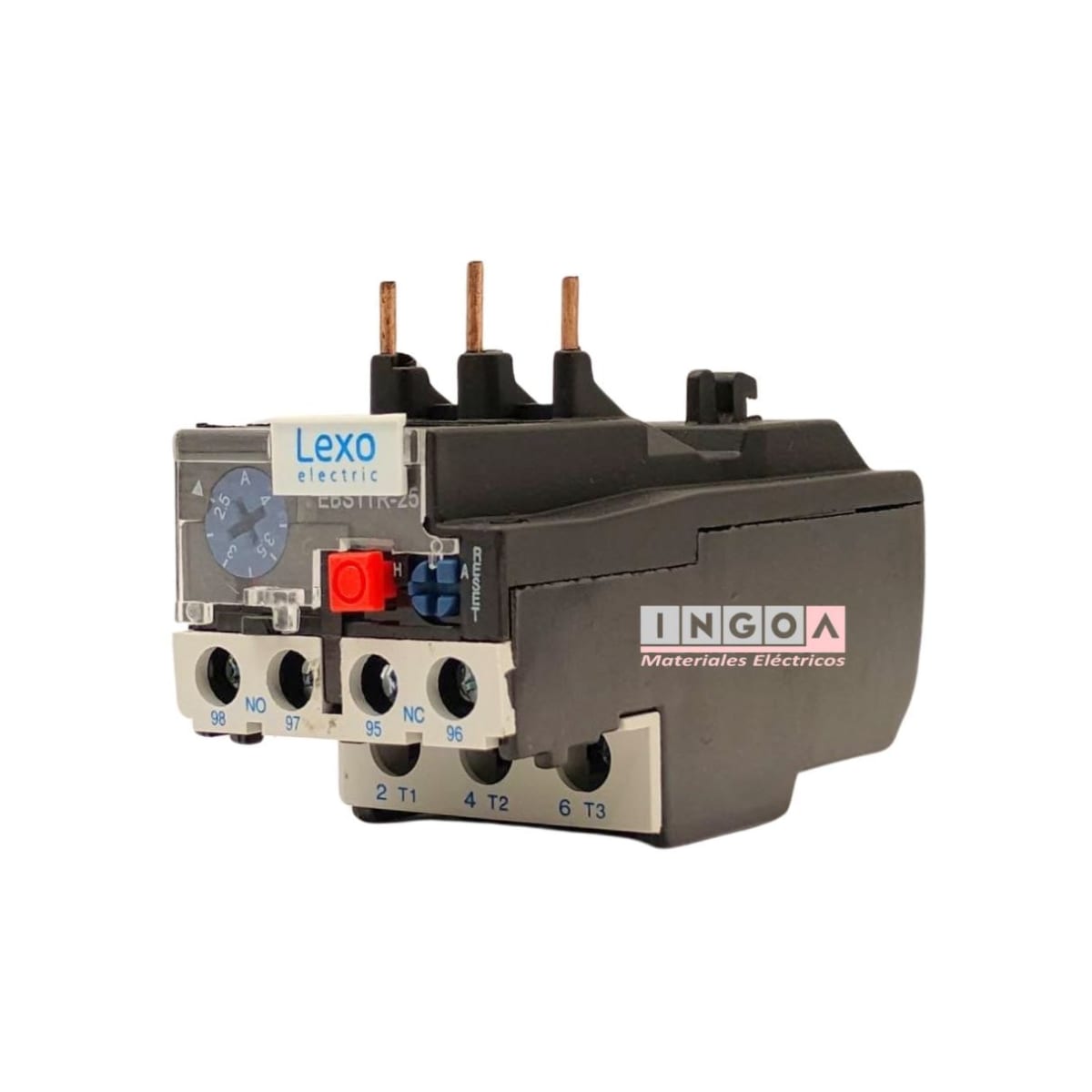 Rele Termico para Contactor 2.5 - 4A Lexo - Vista 4