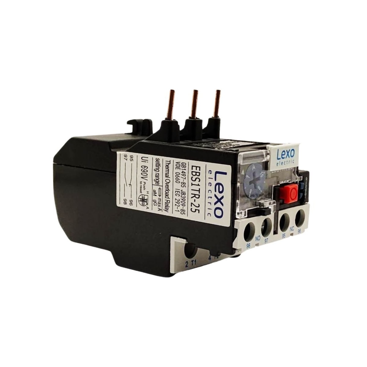 Rele Termico para Contactor 7 - 10A Lexo 0