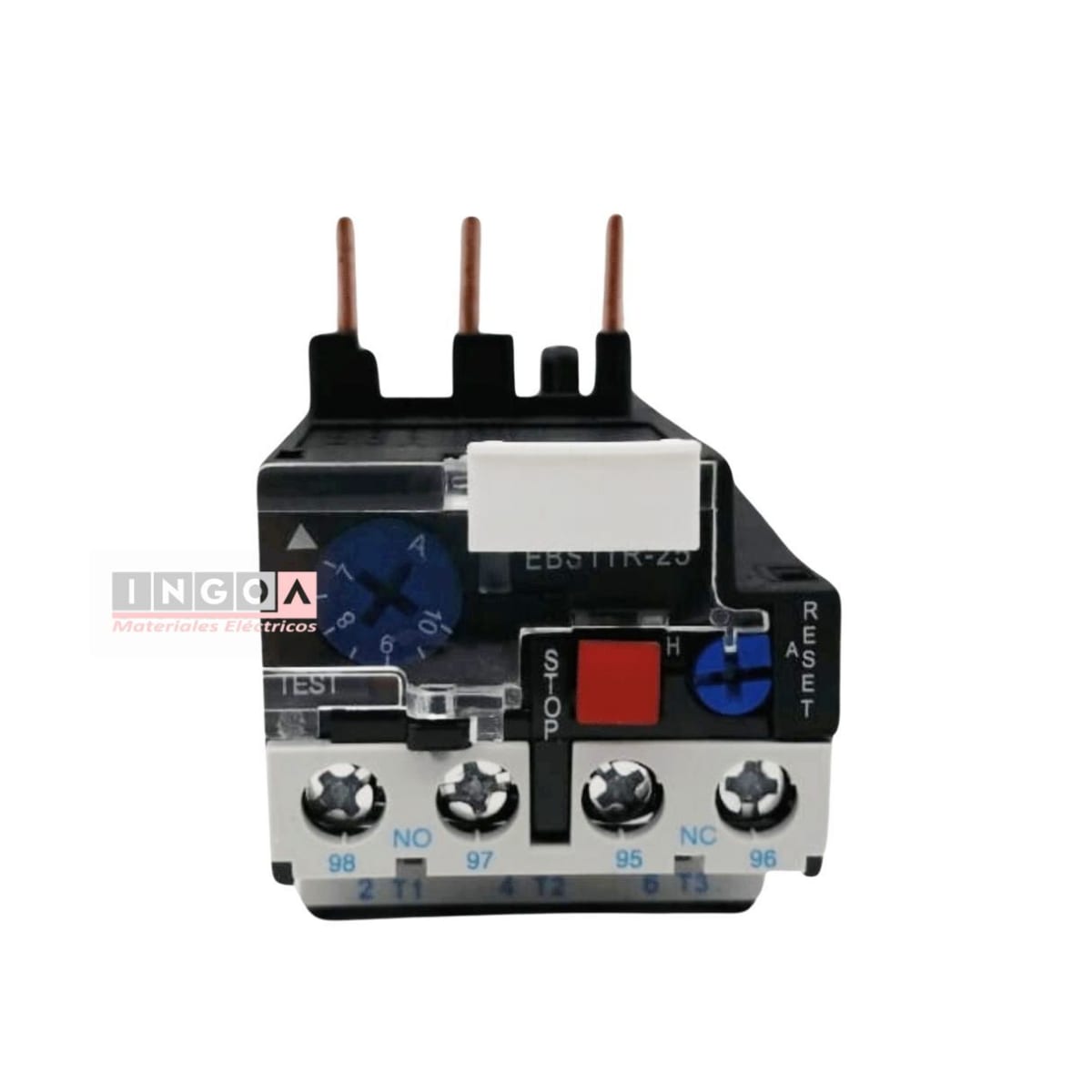 Rele Termico para Contactor 7 - 10A Lexo - Vista 2