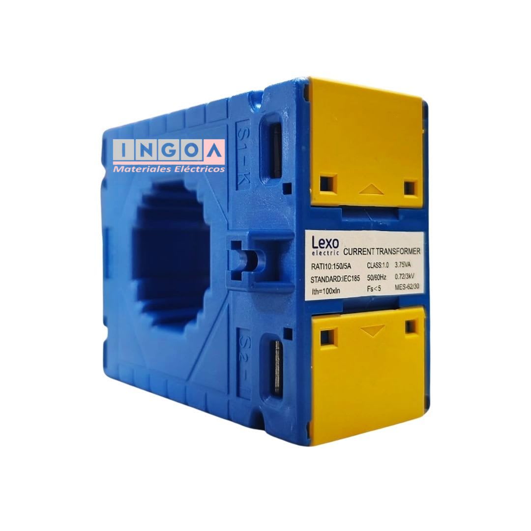 Transformador de Corriente Toroide 150/5A Clase 1 Lexo2