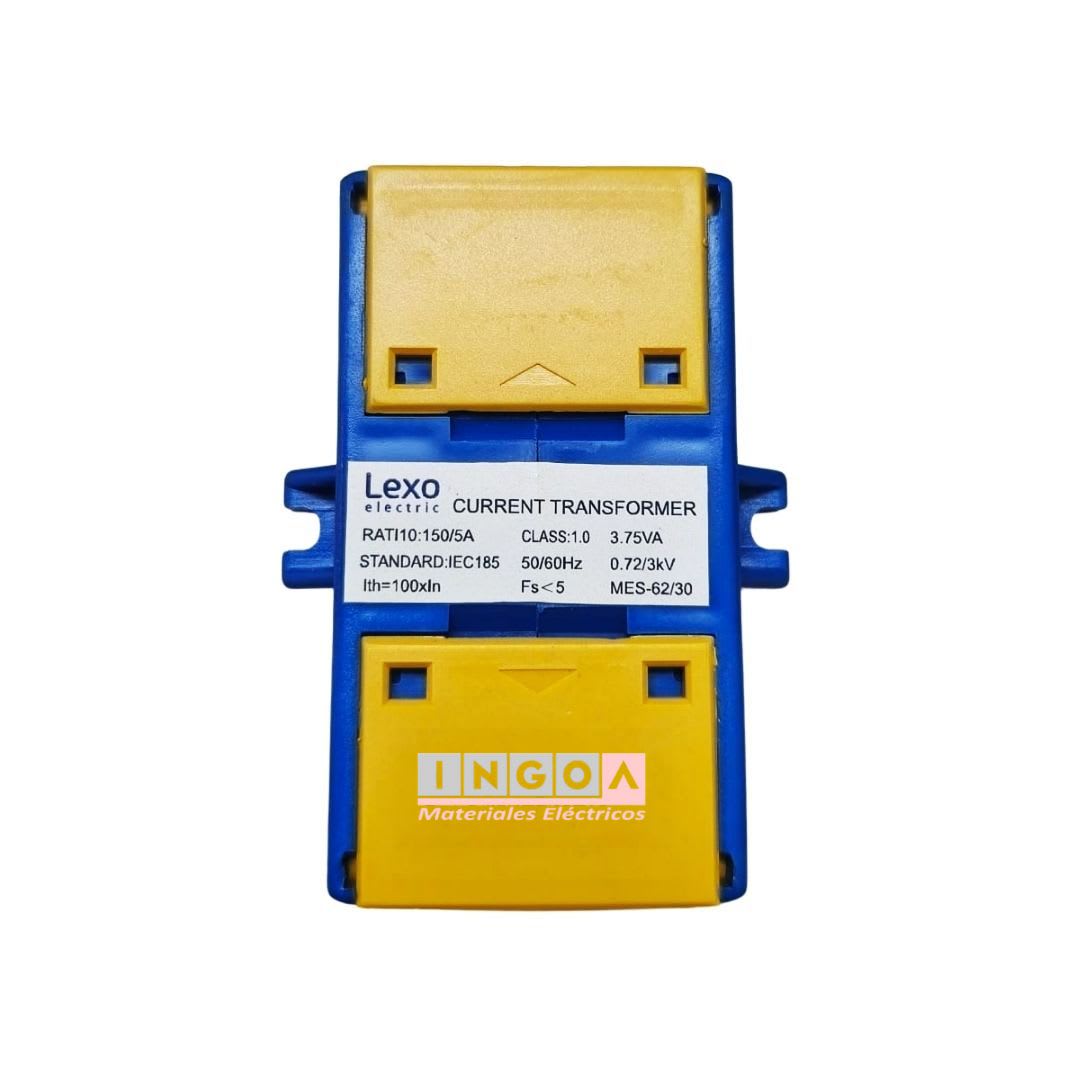 Transformador de Corriente Toroide 150/5A Clase 1 Lexo3