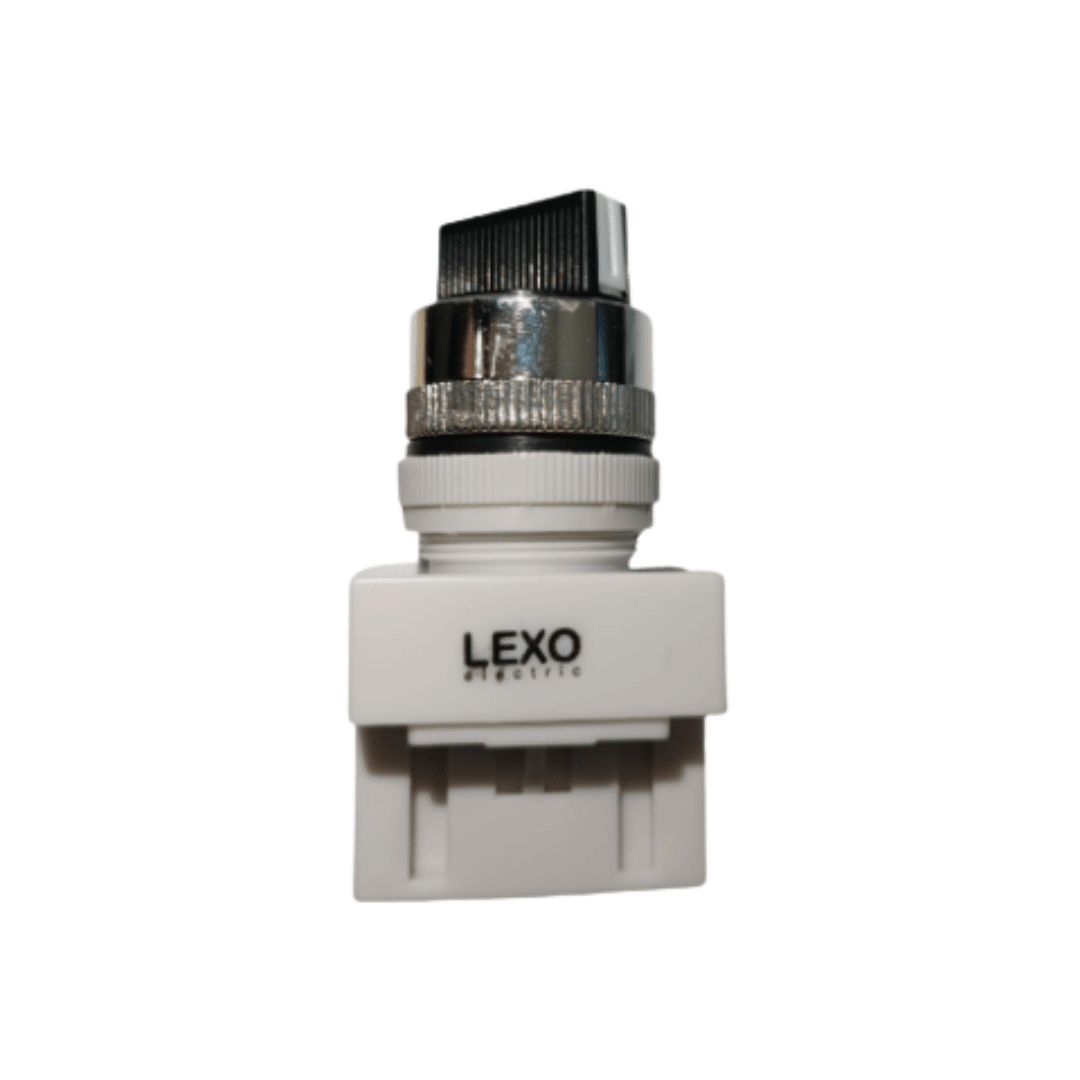 Selector 2 Posiciones 10A 1NO 22MM - Lexo - Vista 2