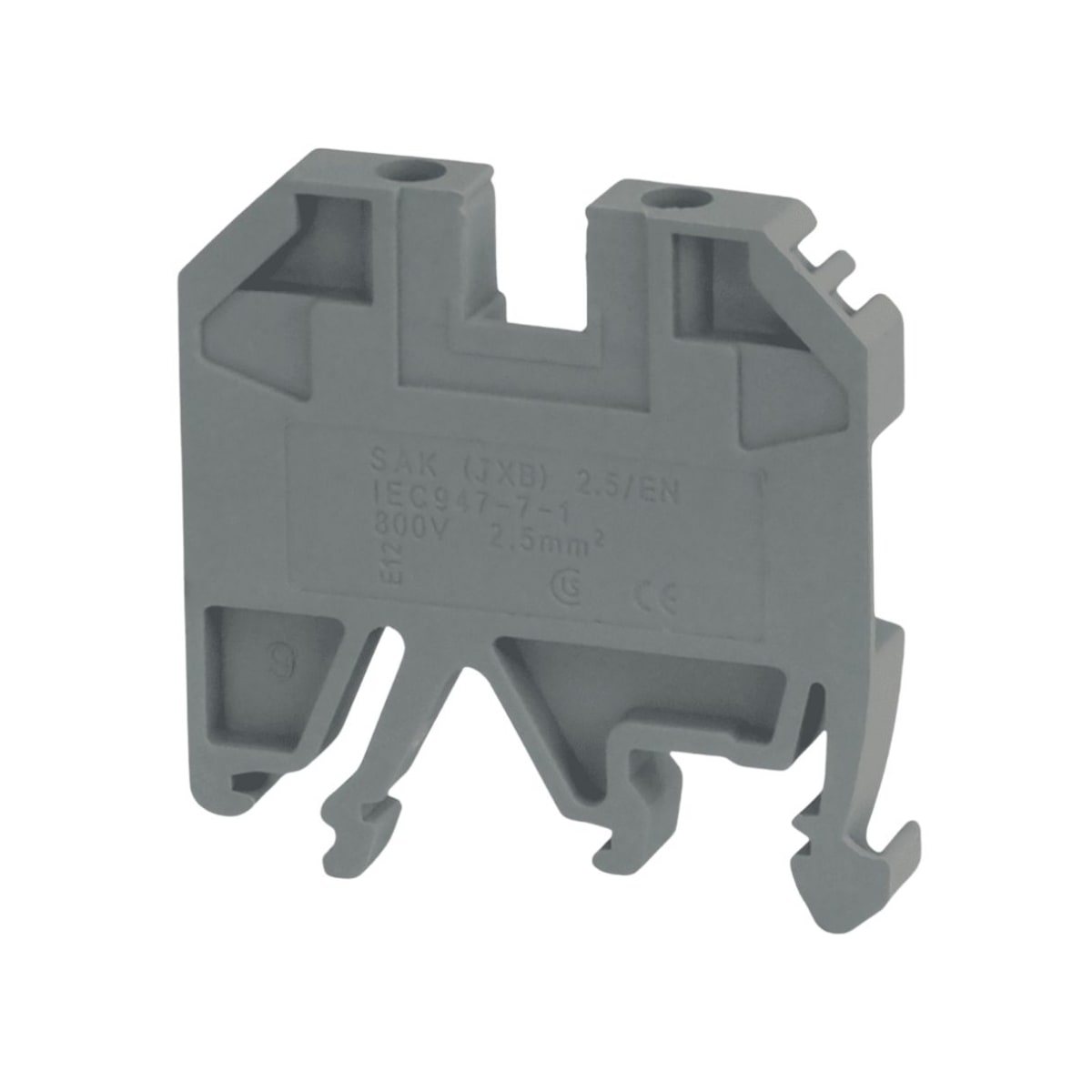 Borne Gris 2.5mm2 - 32A 800V 0