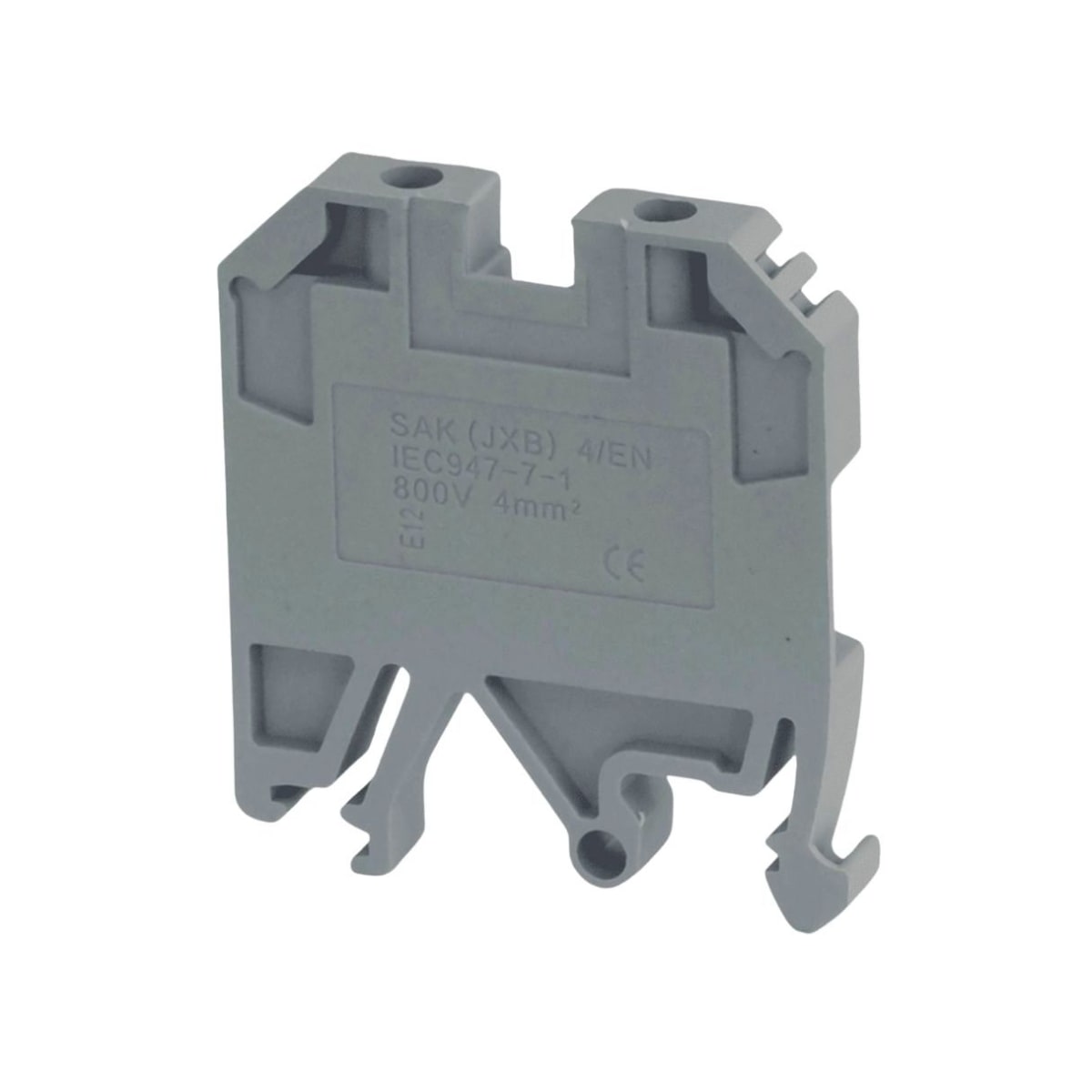 Borne Gris 4mm2 - 40A 800V 0