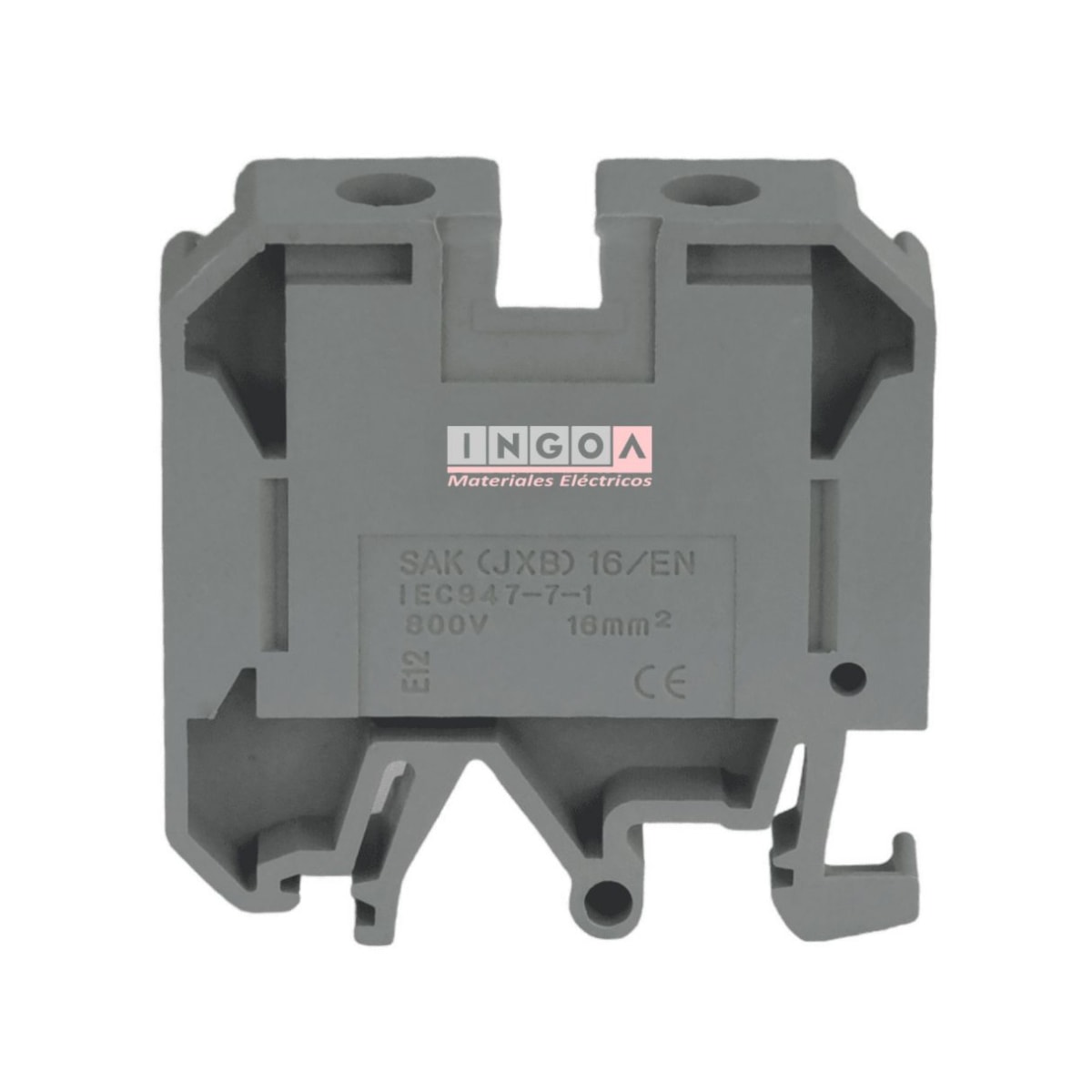 Borne Gris 16mm2 - 100A 800V - Vista 2