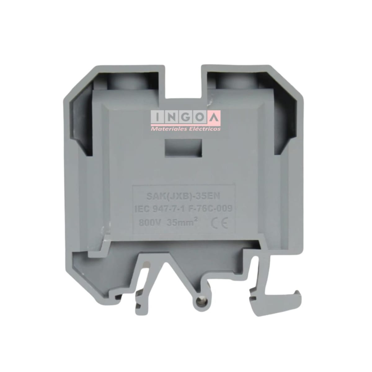 Borne Gris 25mm2 - 35mm2 - 125A 800V - Vista 2