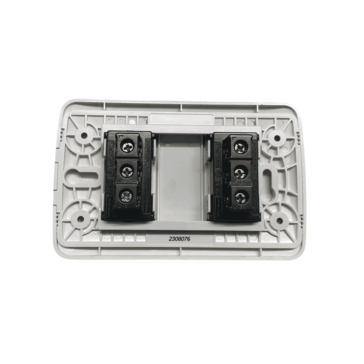 Enchufe Doble Emb. 10/16A 250V Blanco - Lexo4