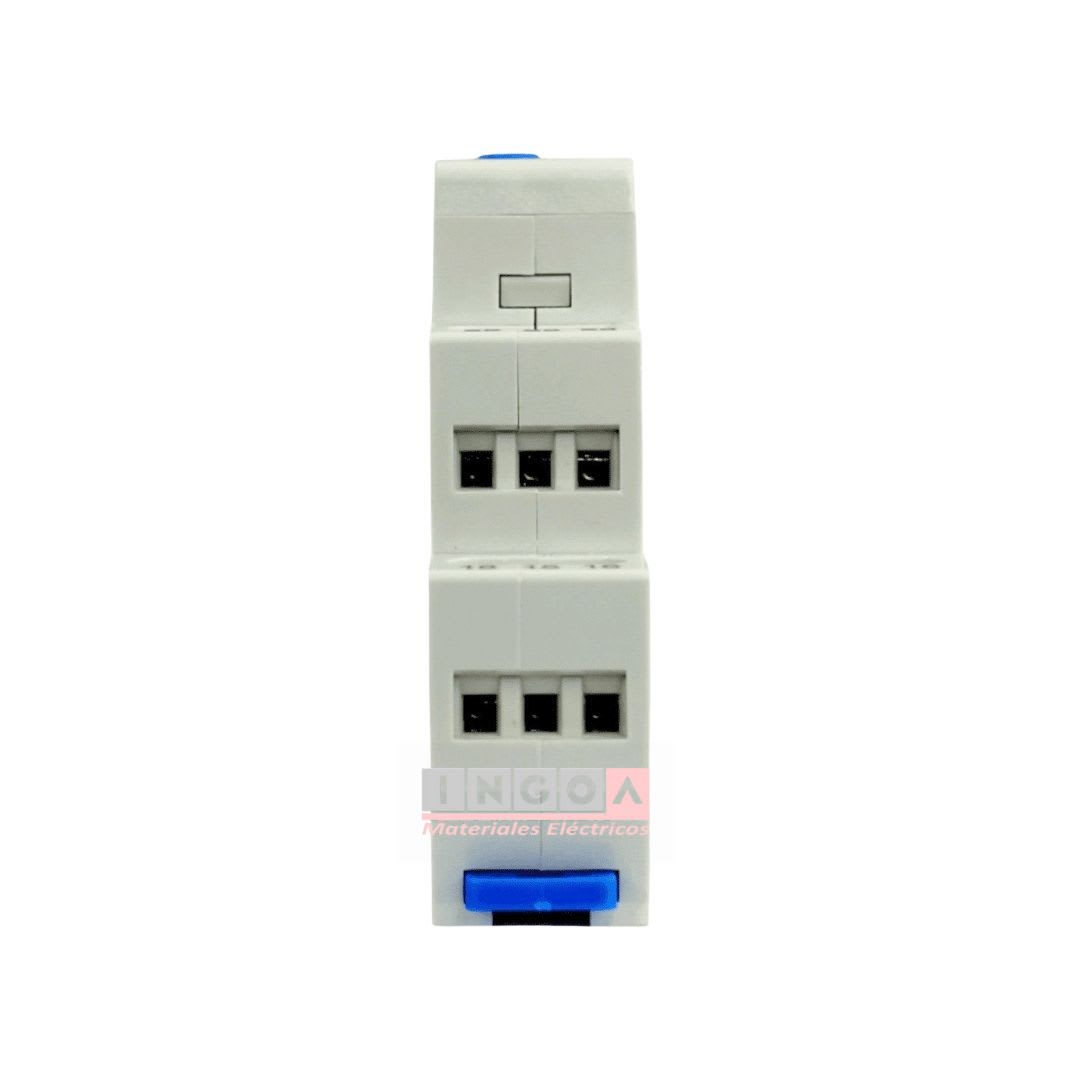 Rele Temporizado con Retardo a la Desconexion 12-240V AC/DC 1C/0 - Lexo6