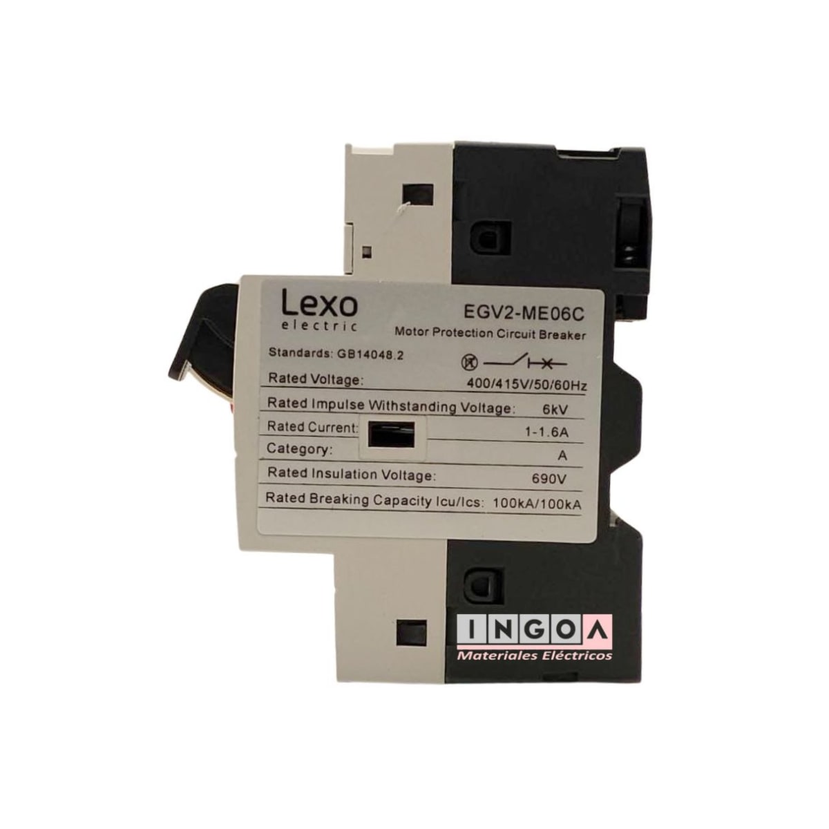 Guardamotor 1-1.6A Lexo - Vista 5