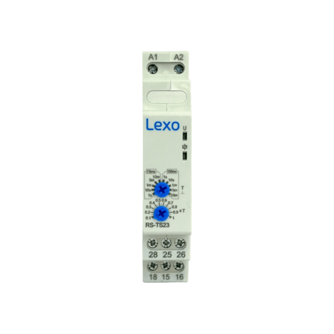 Rele Arrancador Estrella Triangulo RS-TS23 24-240Vac/Vdc - Lexo3