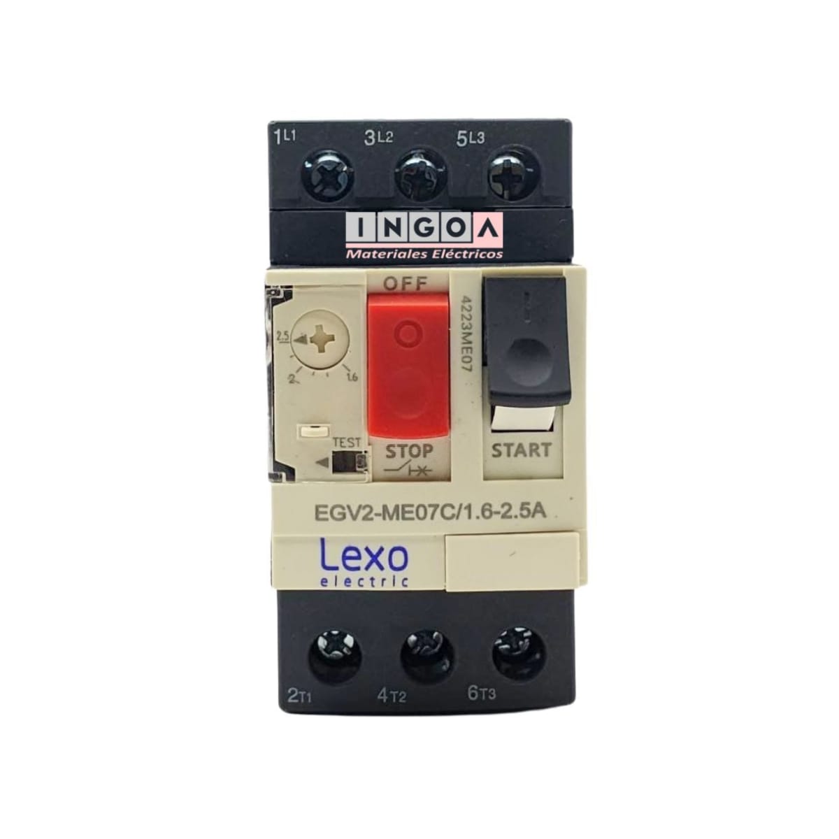 Guardamotor 1.6-2.5A Lexo - Vista 8
