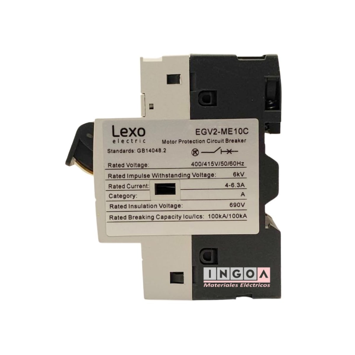 Guardamotor 4-6.3A Lexo - Vista 5