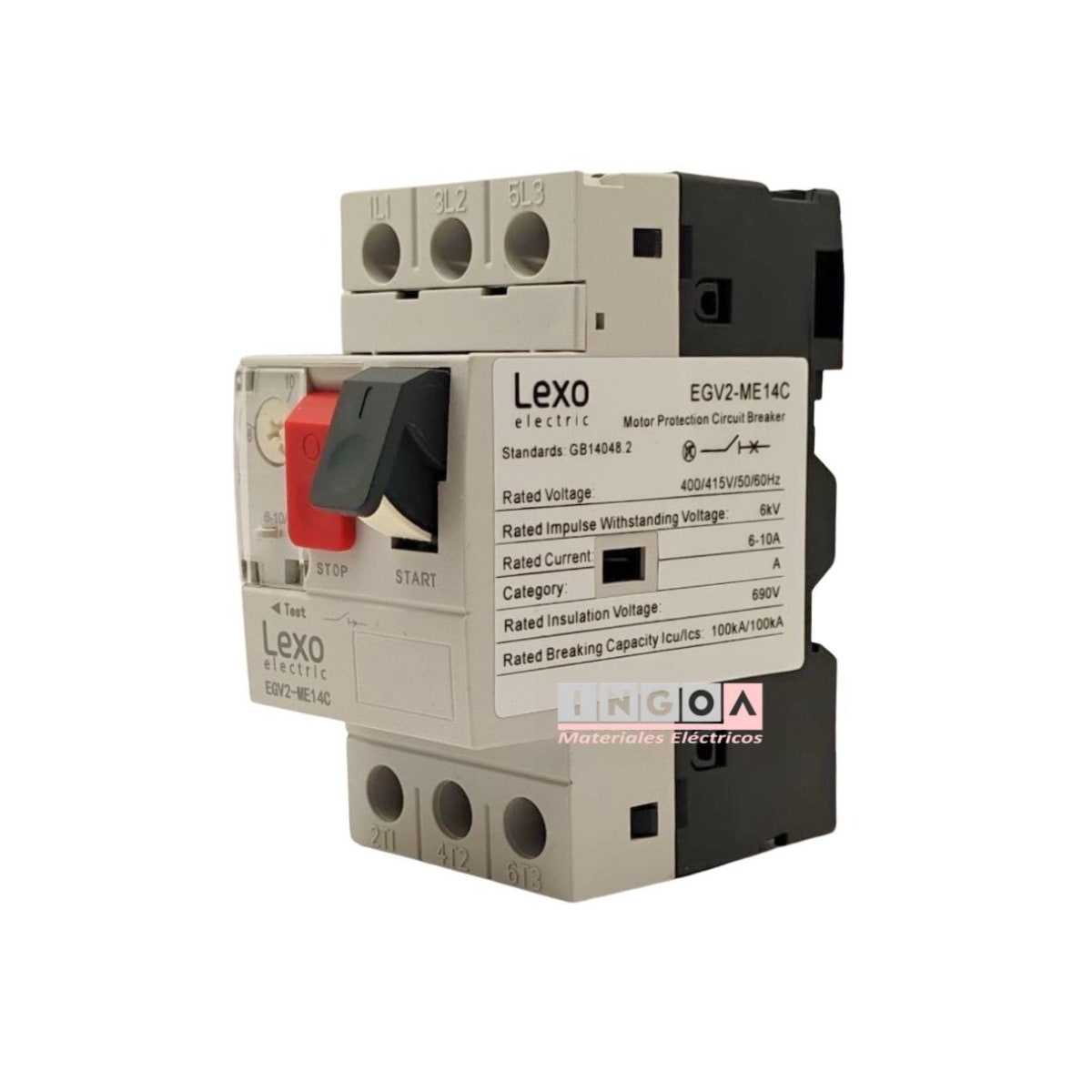Guardamotor 6-10A Lexo - Vista 3