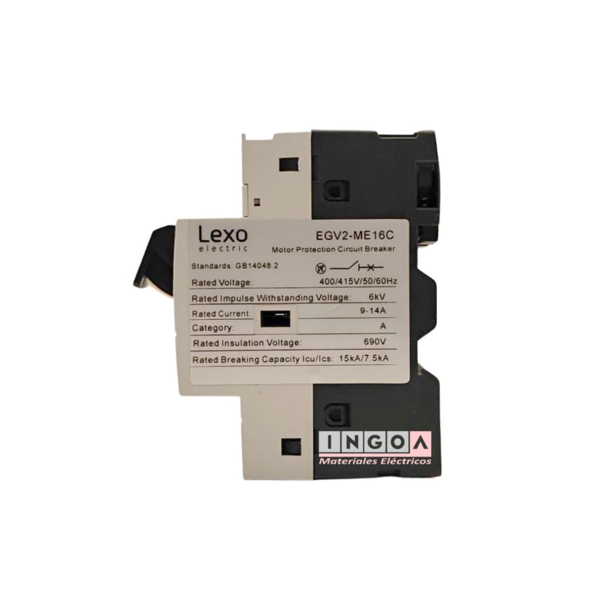 Guardamotor 9-14A Lexo - Vista 5