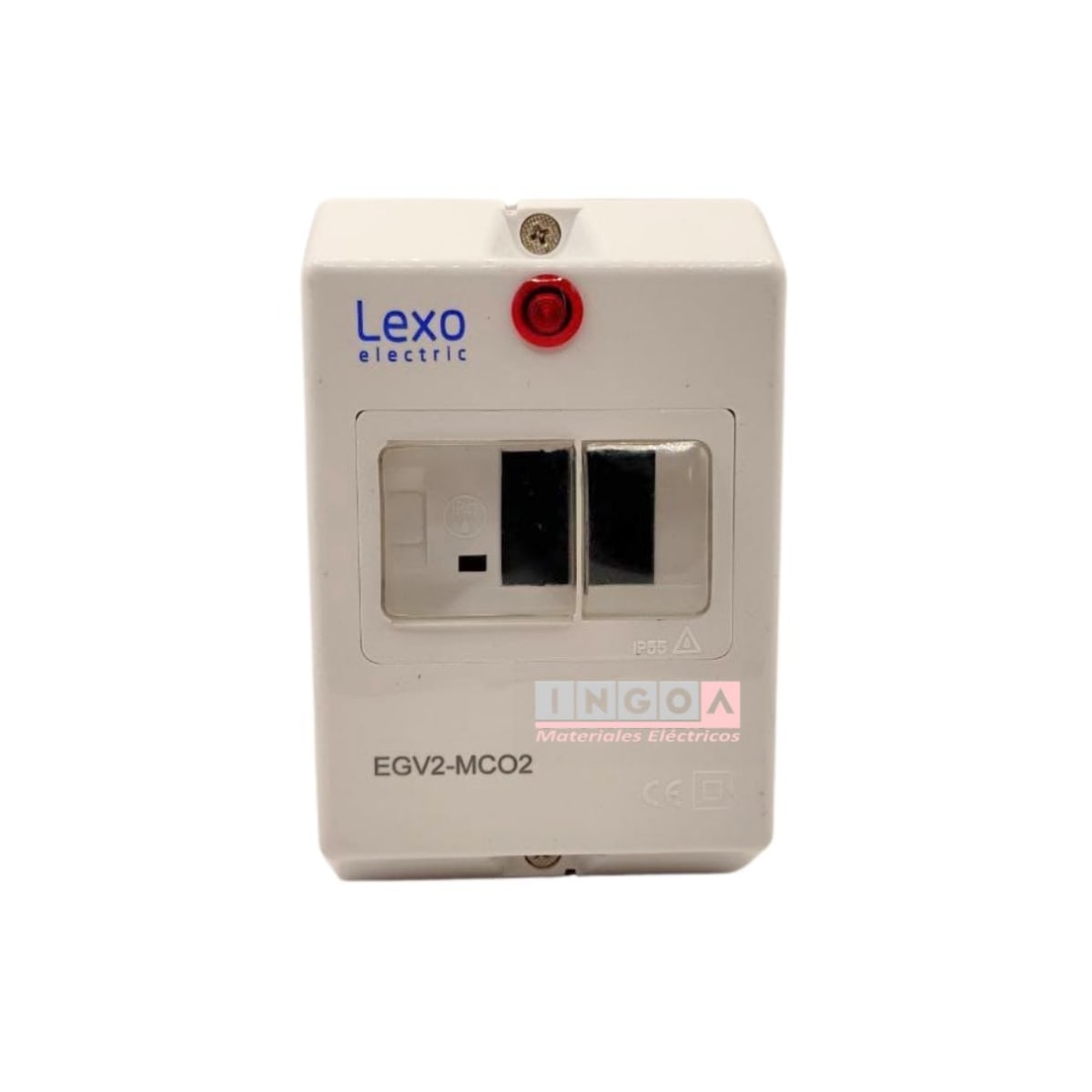 Caja para Guardamotor con Membrana y Luz Piloto - Lexo3