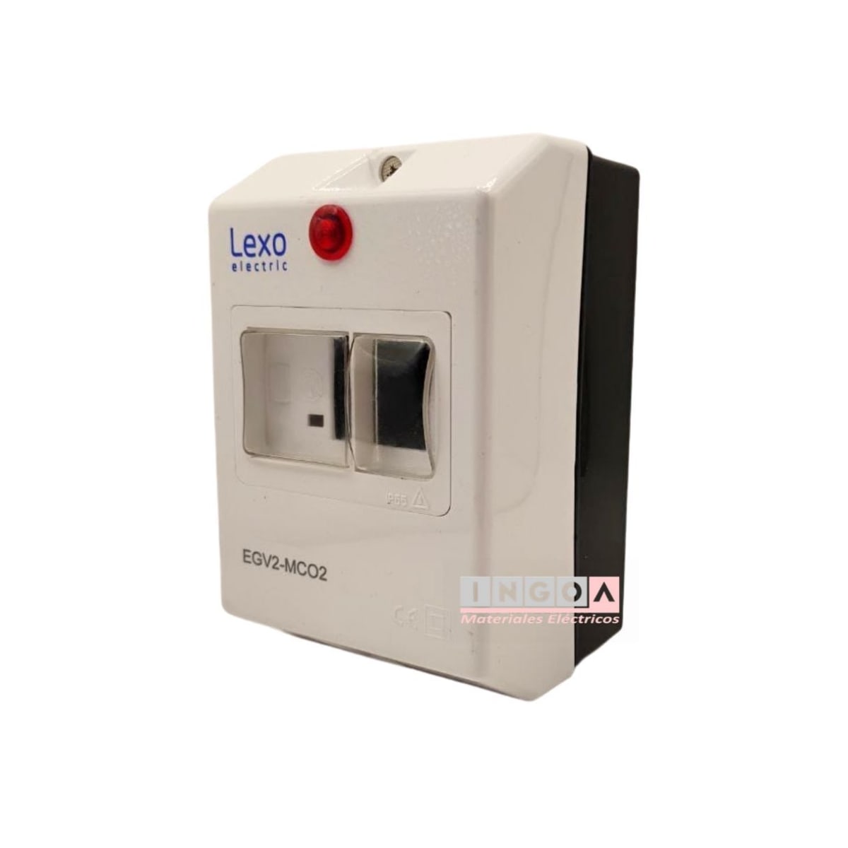 Caja para Guardamotor con Membrana y Luz Piloto - Lexo4