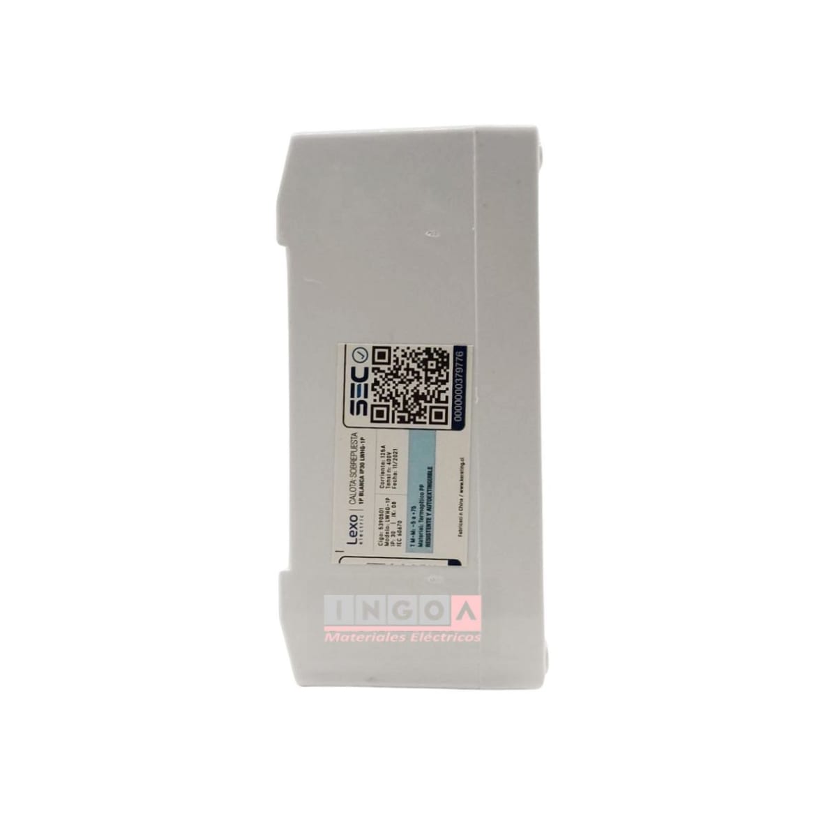 Tablero Plastico 1 Mod. Sobrep. Calota - Lexo4