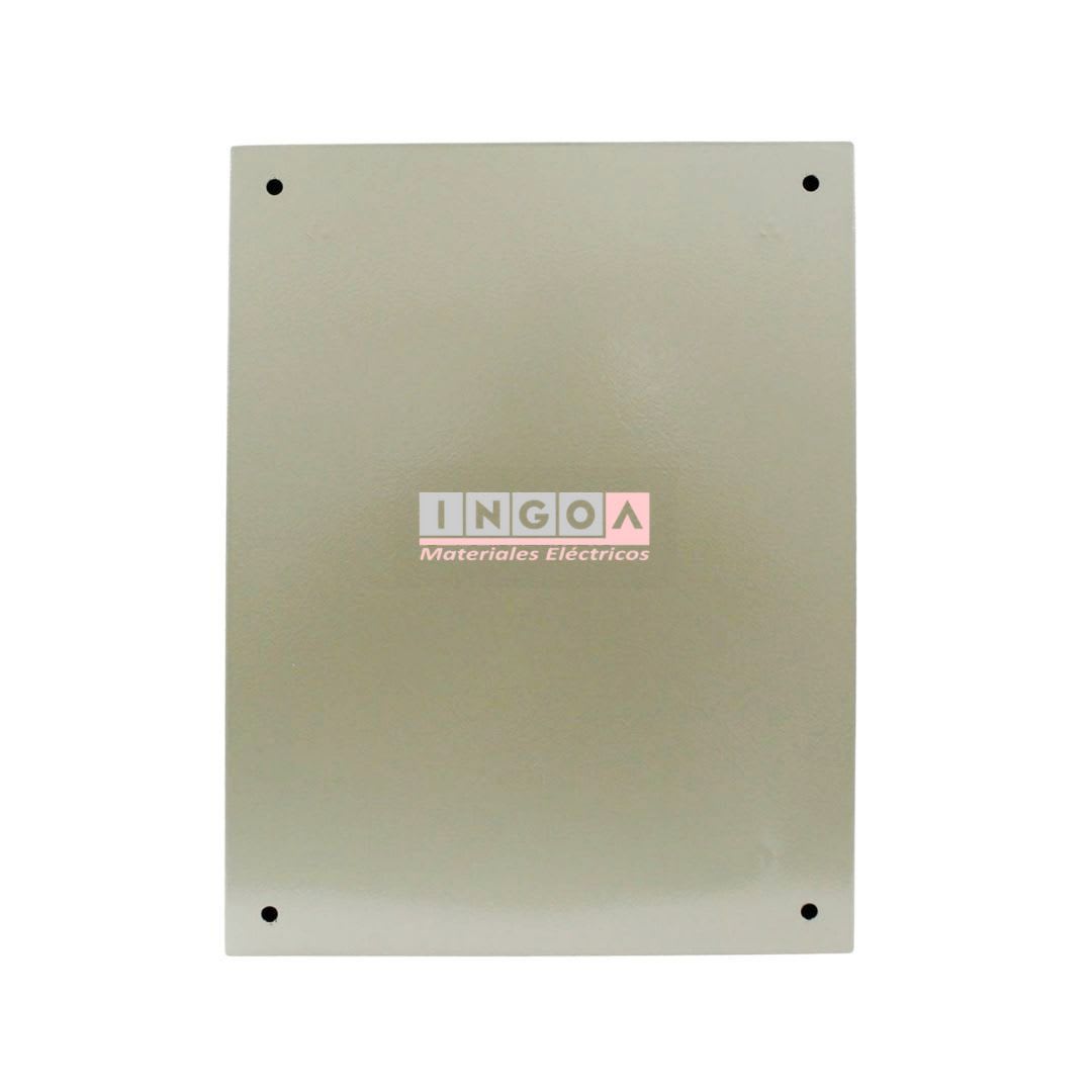 Gabinete Tablero Metalico 400x300x200 C/Chasis 24Mod IP65 Ral 70327