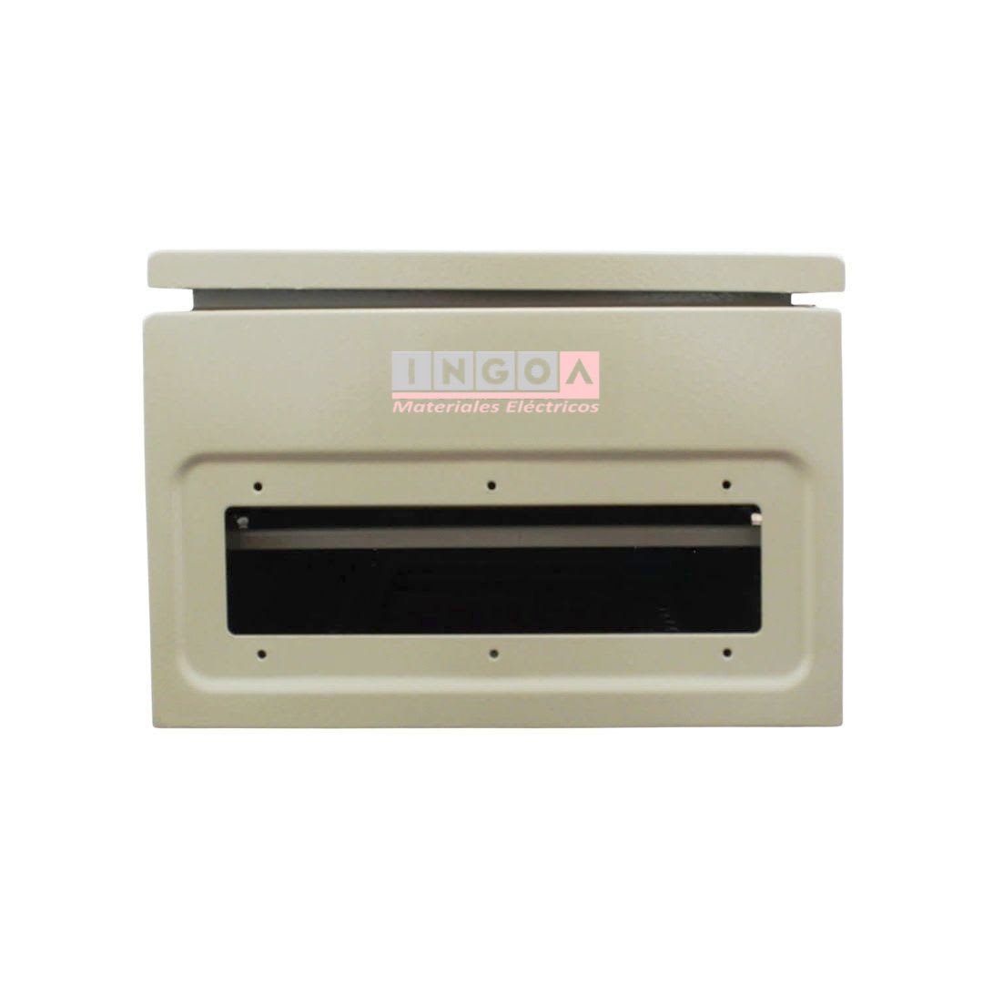 Gabinete Tablero Metalico 400x300x200 C/Chasis 24Mod IP65 Ral 70328