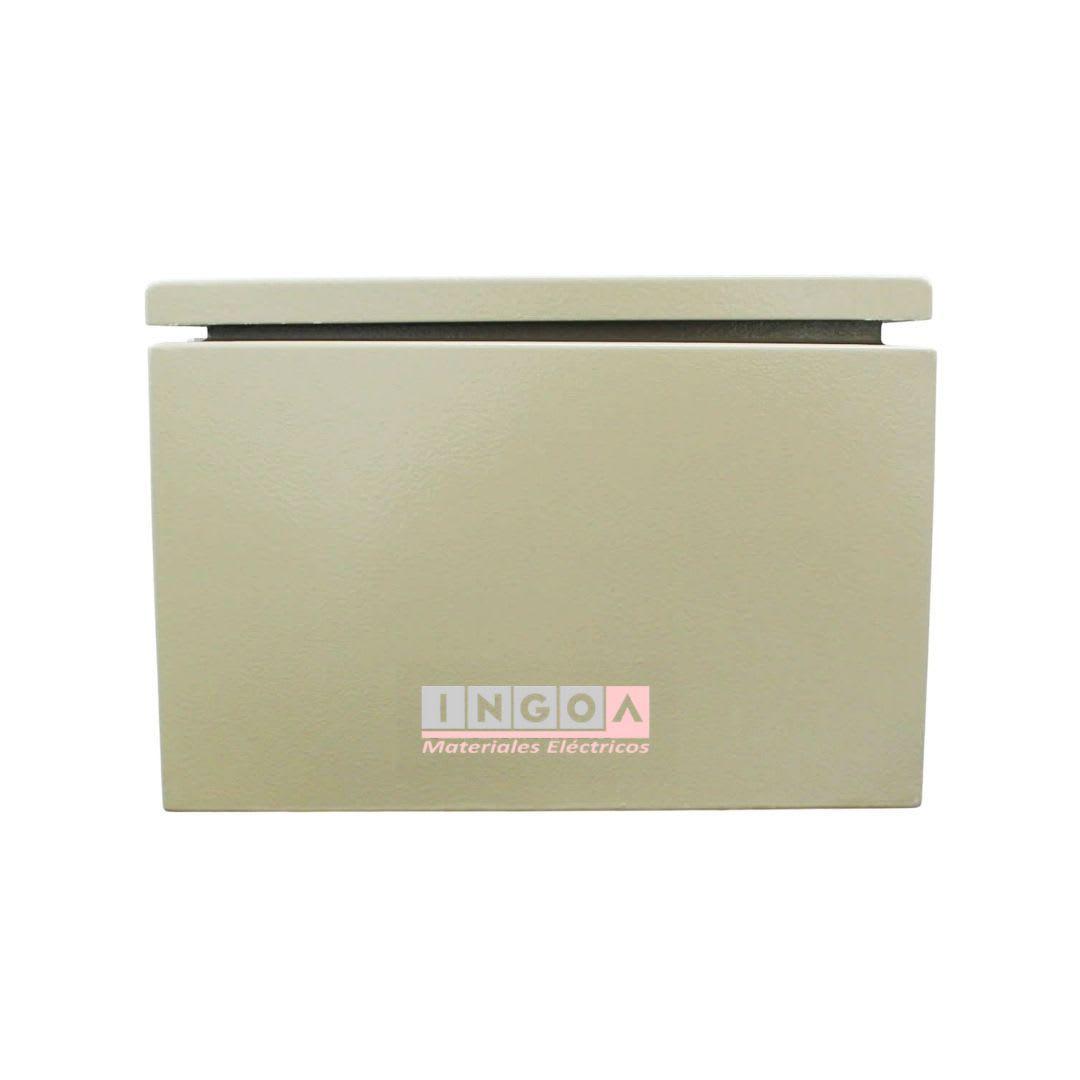 Gabinete Tablero Metalico 400x300x200 C/Chasis 24Mod IP65 Ral 70329